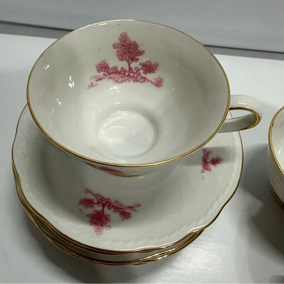 Vintage Winterling Bavaria Germany coffee/Tea set 14 pc set gold trim. - Picture 11 of 15